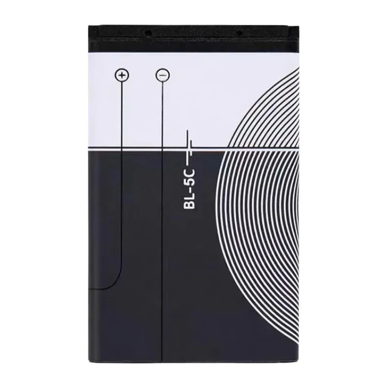 

BL-5C 3.7V 1000mAh Mobile Phone Battery For 1100 1110 1200 1208 1280 1600 2600 2700 3100 3110 5130 6230 6230i N70