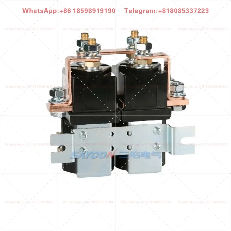 SAYOON Self-produced CZWH400A-2T DC Contactor, 400A Forklift Walking Reversing Contactor 24V 36V 48V Heavy Duty Relay
