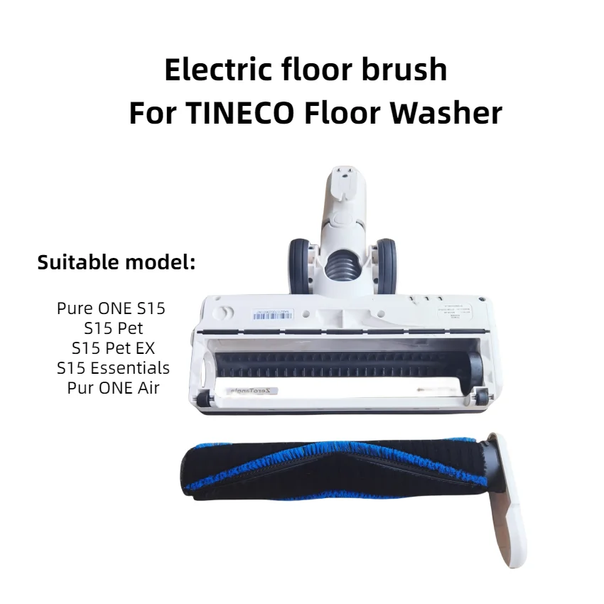 For TINECO Pure ONE S15 /Pet EX Air Wireless Vacuum Cleaner Parts/Accessories Electric Floor Carpet Brush Heads FB2117 21.6V