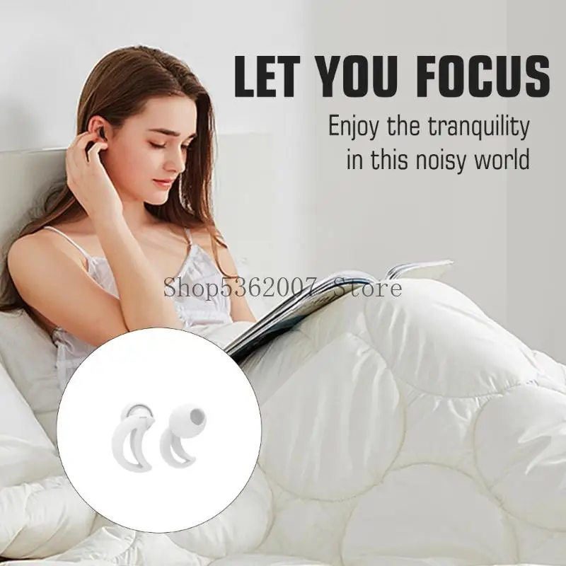 Высокие выступления удобные многоразовые, блокирующие звуки, затычки для ушей для сна, изучая путешествия по снижению шума 40JB
