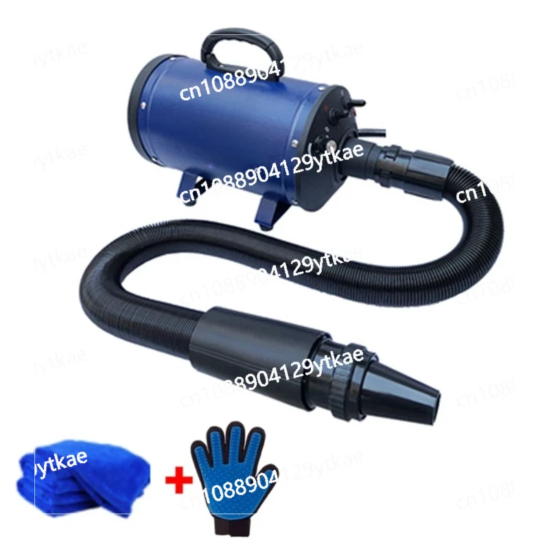 Pet Hair Dryer Compressor Dog Hair Dryer Pet Dog Cat Grooming Blower Warm Wind Dryer Hair for Small Medium Large Dog BS2400