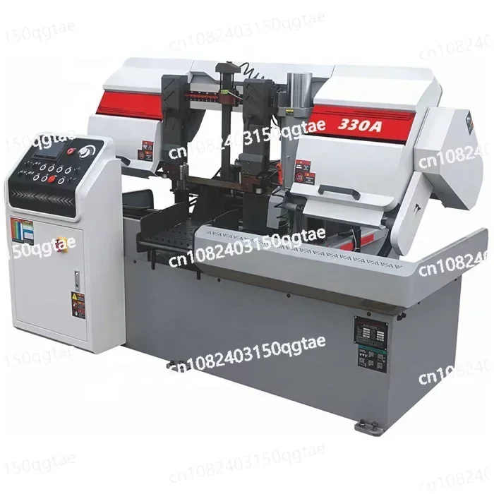 New Portable Bandsaw Machine Horizontal Manual Sawing Cutting Machine Mini Size