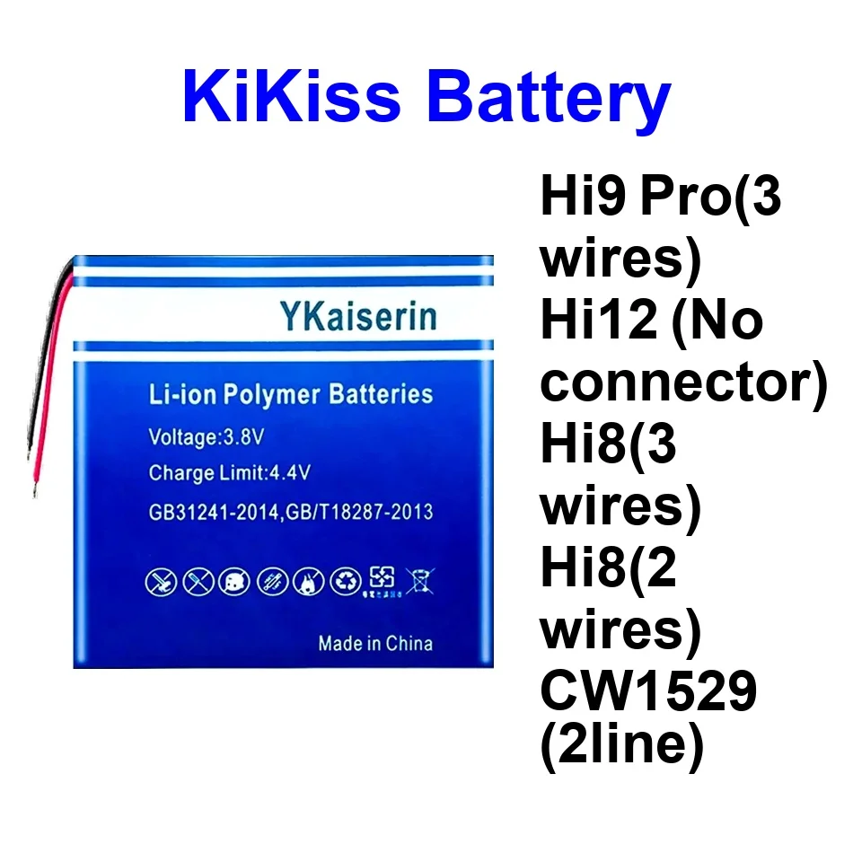 

Аккумулятор для планшетов Chuwi HI83, HI12, HI82, HI3, HI9, HI10, HI12 Pro Plus 4G, 5800-15000 мАч, с 3-контактным разъемом