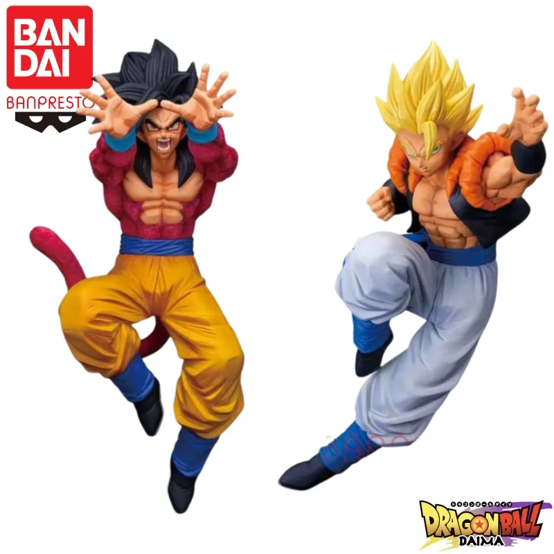 

В наличии Bandai Banpresto, оригинальная фигурка Dragon Ball Fes 15, Son Goku Gogeta, модель куклы, новая коробка, игрушки, модель гаража