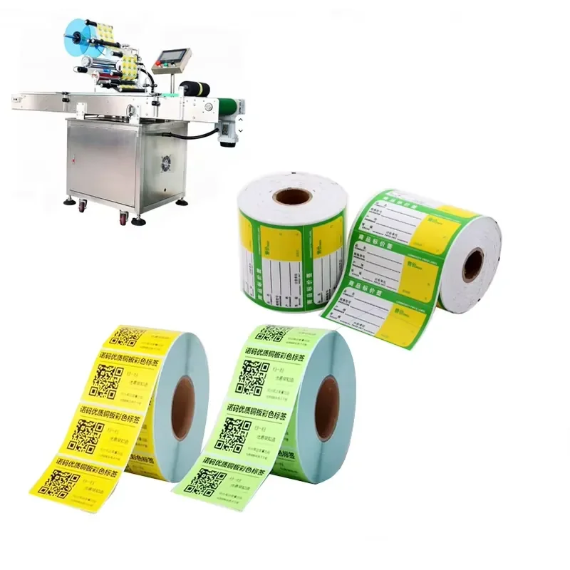 【2026】 2025 Hot Sale Automatic Electric Servo-Driven Flat Labeling Machine PLC Motor for High-Accuracy 1mm