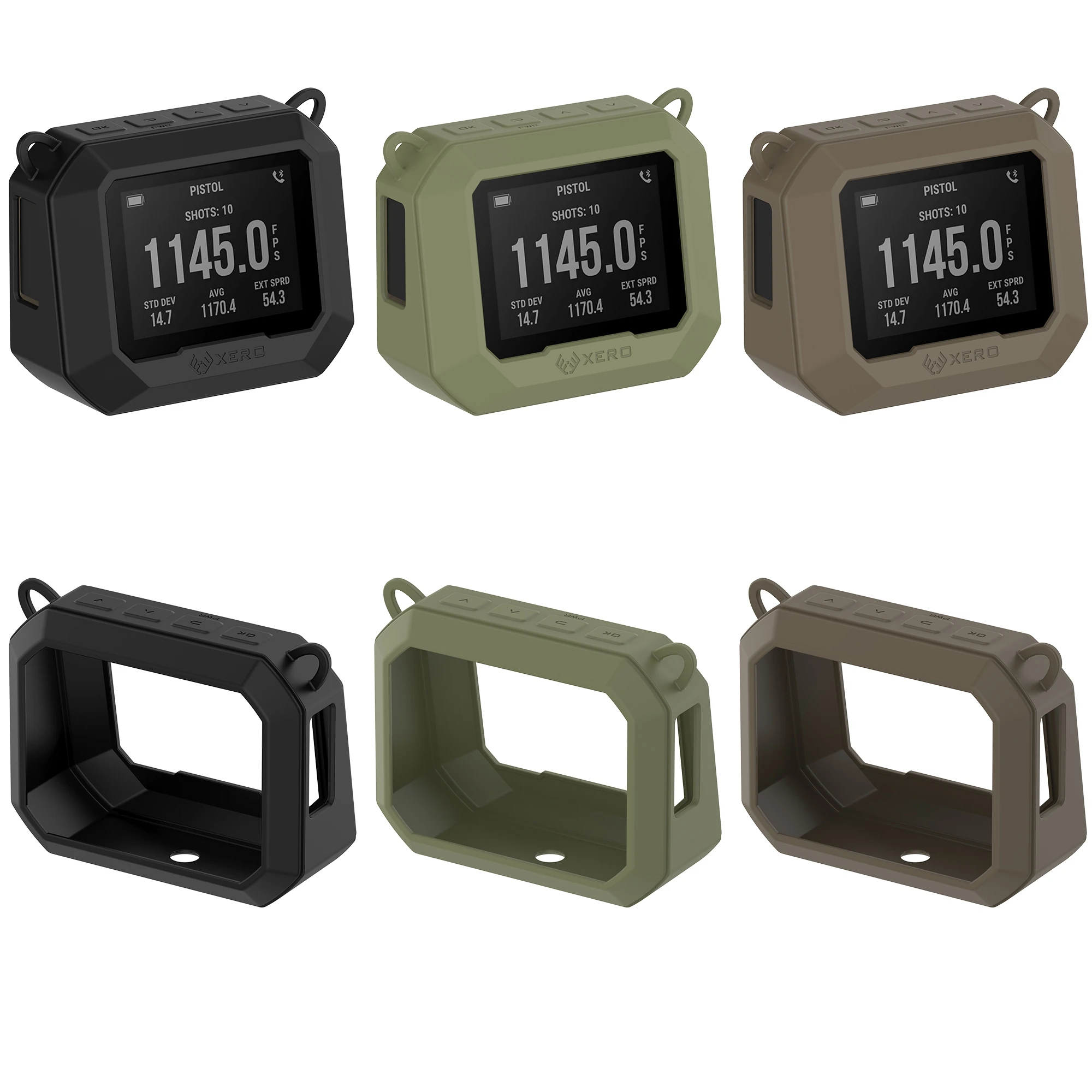 Timer Protective Cover for Garmin Xero C1 pro Accessories, Silicone Case Simple Solid Color Timer Case