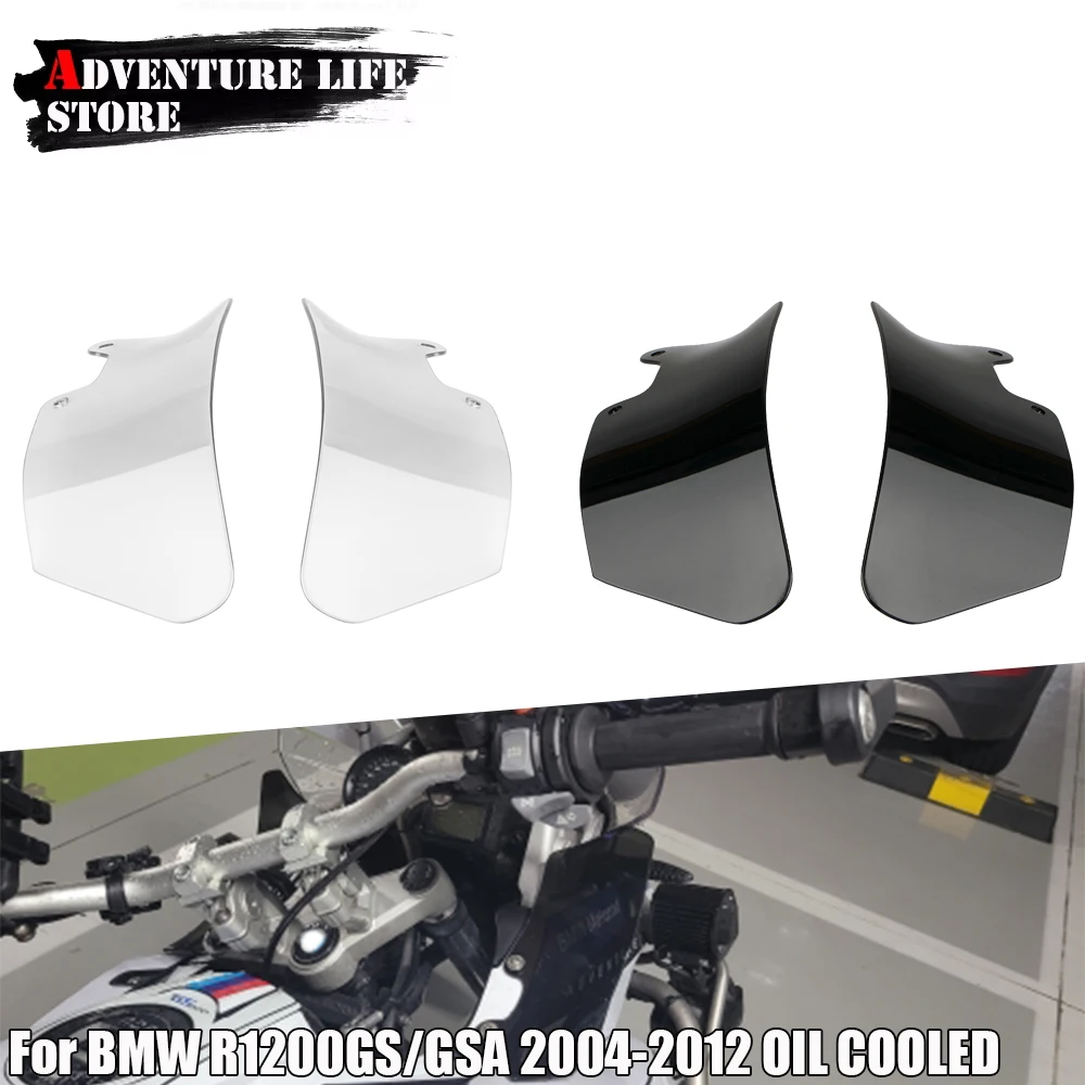 

Motorcycle For BMW R1200GS Adventure 2004-2012 Windshield WindScreen Plate Sides Panels R 1200 GS ADV Handshield Wind Shield