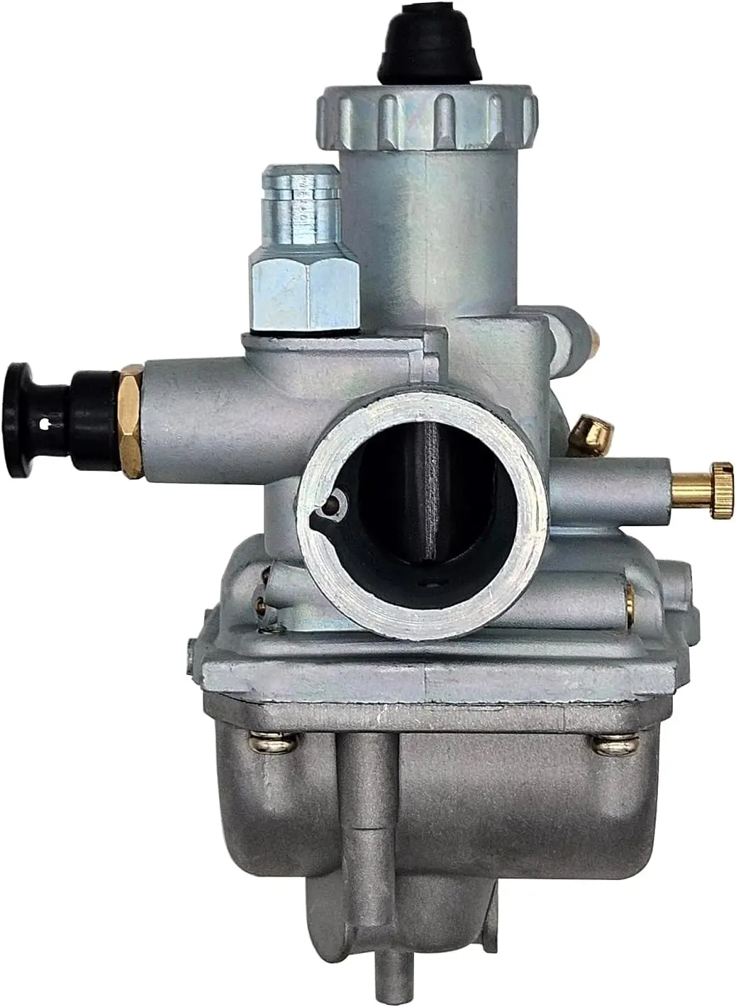 Carburetor and Fuel Petcock Valve For Suzuki Quadrunner 160 LT160 LT160E LT-F160 1989-2004