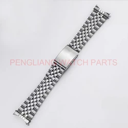 High Quality Jubilee Oyster Watch Bracelet Watch Band For Vintage Datejust 16014 16234 Plug 20mm Aftermarket Watch Parts