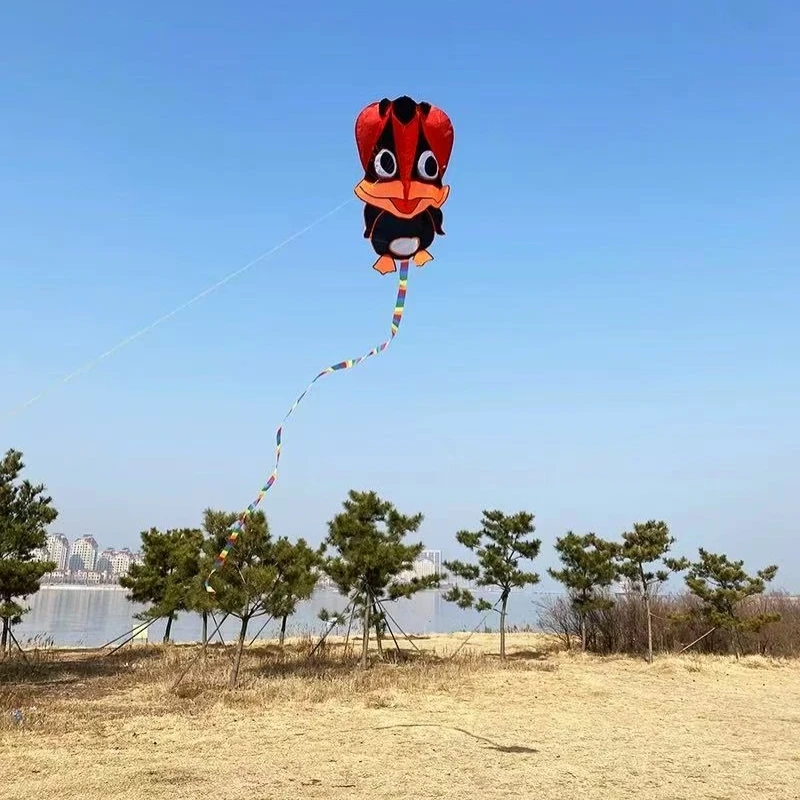 Nieuwe vliegers Eend vliegers vliegen zachte vliegers voor volwassenen vliegers speelgoed opblaasbare vliegers fabriek ripstop nylon stof octopus vliegers koi bar
