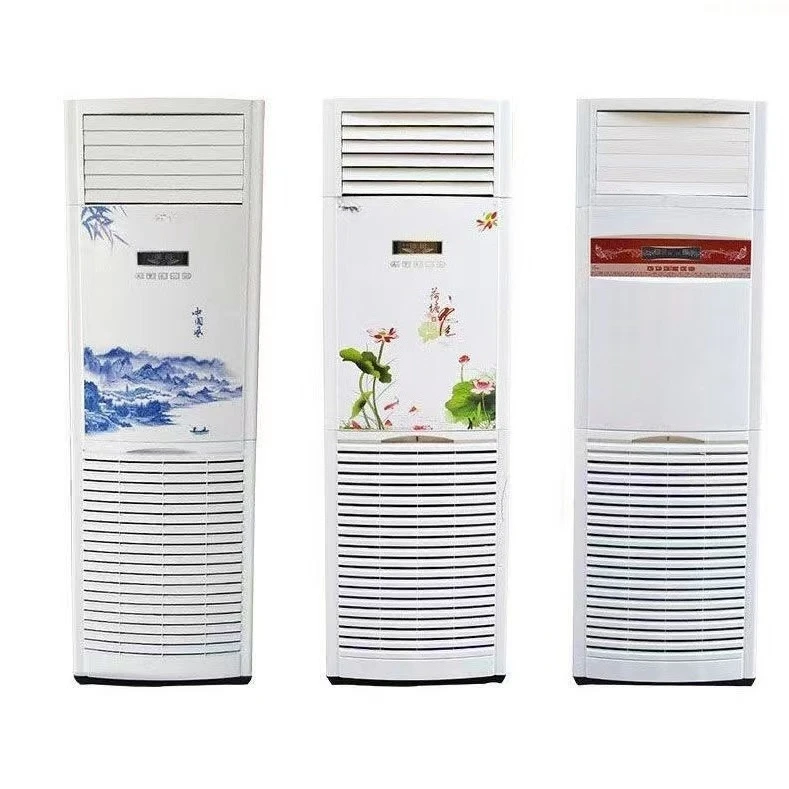 

Vertical cabinet fan coil water air conditioner 5P household living room water air conditioner dual-purpose pure copper pipe
