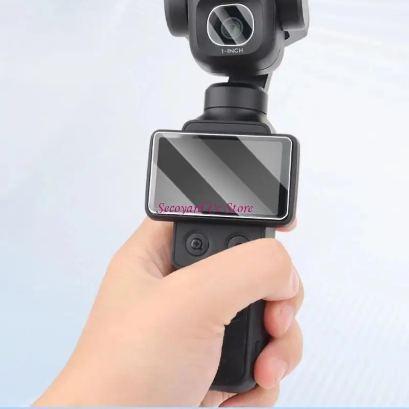 N3UC Pocket 4Pro Camera Screen Lens Film Set with Thin Daily Use Layer for Pocket 4Pro