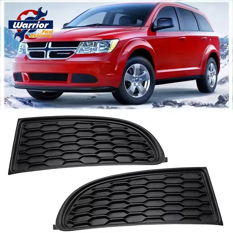 

Пара, передний бампер, противотуманная лампа, черная рамка для Dodge Journey 2011-2020, ЗАМЕНЯЕТ OEM 68079852AB 68079853AB