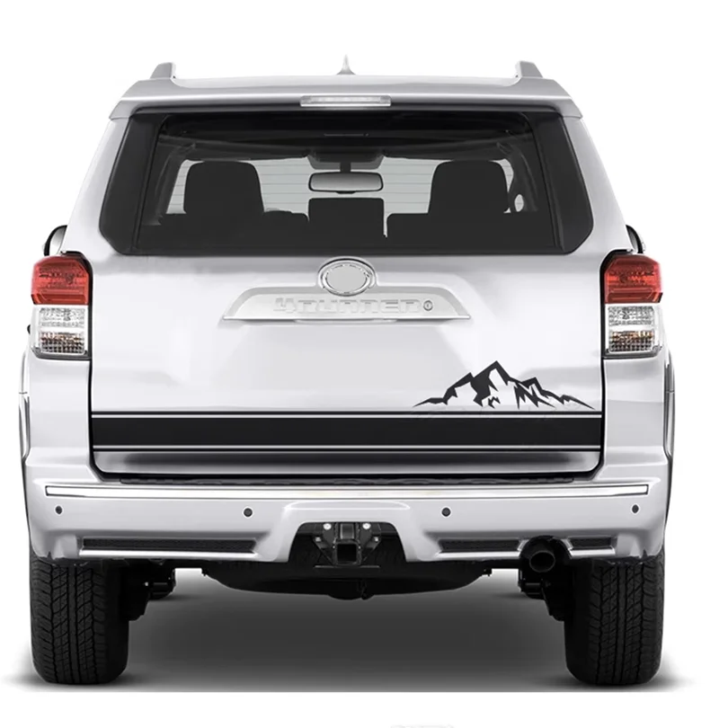 

Виниловые наклейки на заднюю дверь для Toyota 4runner, 4 х4 дюйма