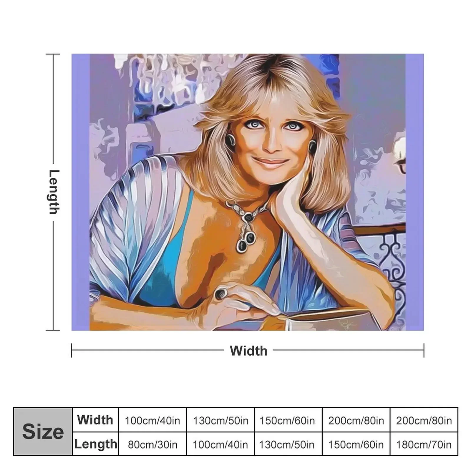 KRYSTLE CARRINGTON - DYNASTY Throw Blanket Decorative Sofas Thins Travel Nap Blankets