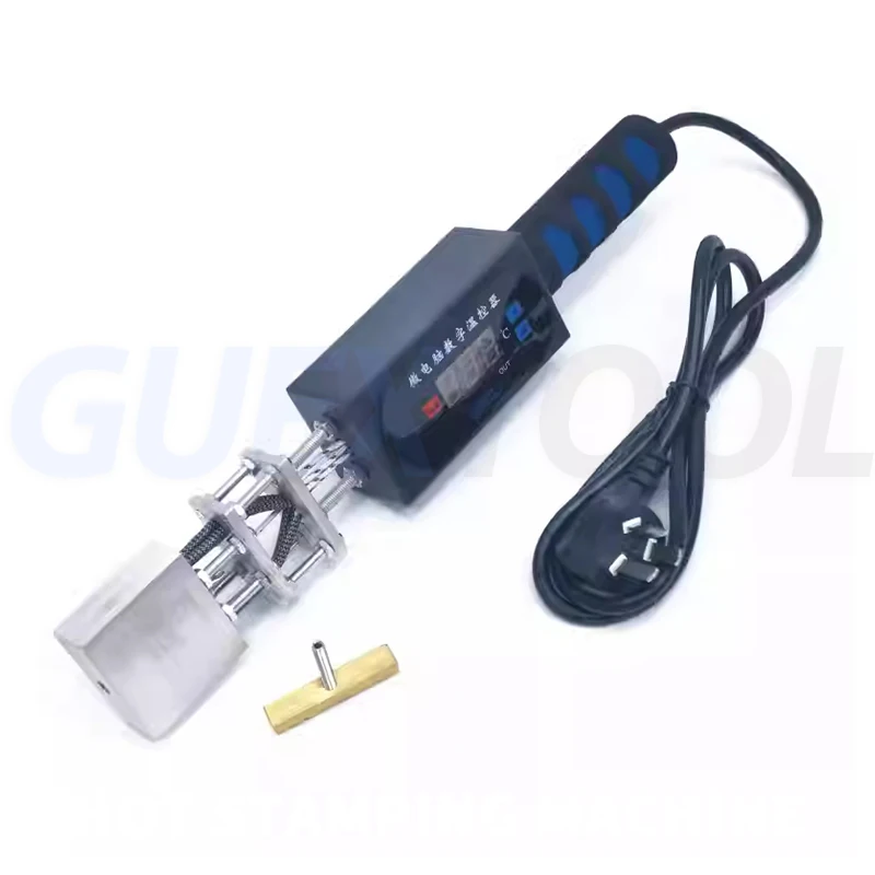 

Ручная машина для горячего тиснения, цифровая машина для печати фольгой, машина для горячего тиснения для кожаного логотипа, визитной карточки, маркировочный пресс по дереву