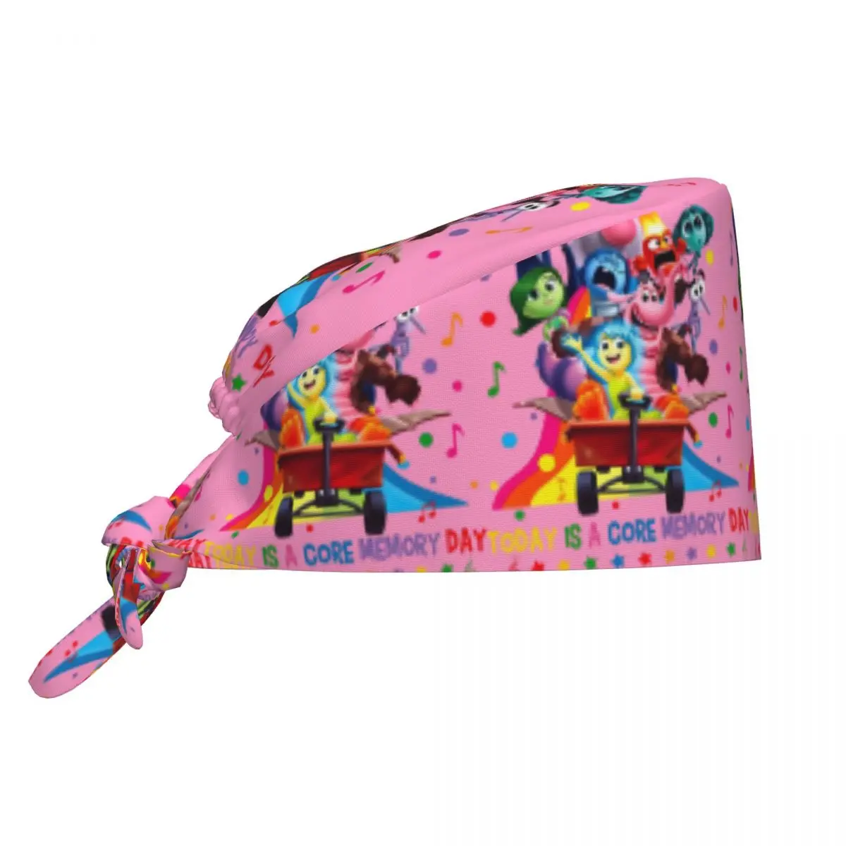 Cartoon Inside Out Friends Cleaning Working Cap Cool Today Is A Core Memory Day Scrub Cap Surgicals Hat Nurse Scrubs Hat Nurse