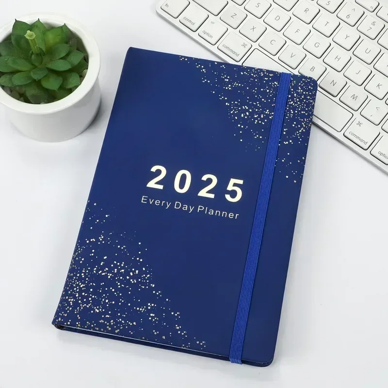 Spanish Internal Page Foreign Trade Notebook, Agenda 2025 in Spanish Notebook Smart , 365 Day Schedule Book Weekly Planner