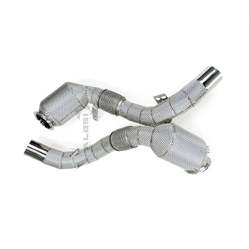 

Exhaust downspouts for BMW X5M F85 4.4T 2016-2021 auto parts stainless steel high performance exhaust muffler