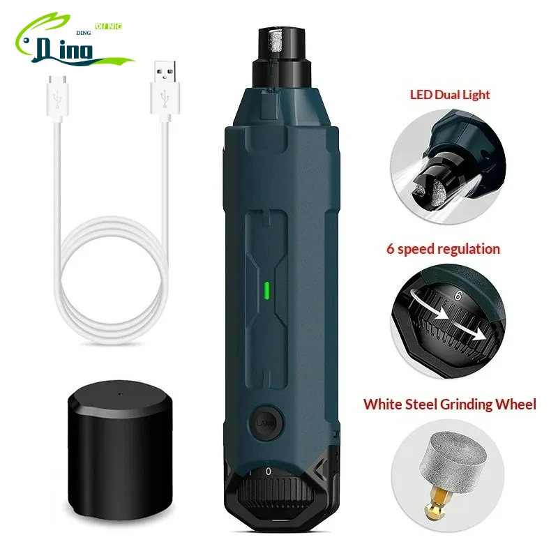 

New Electric Nail Clippers for Dog Scissors for Pets Nail Grinder for Dogs Cats Grooming Trimmer Cutters Nail Mill Pet Products