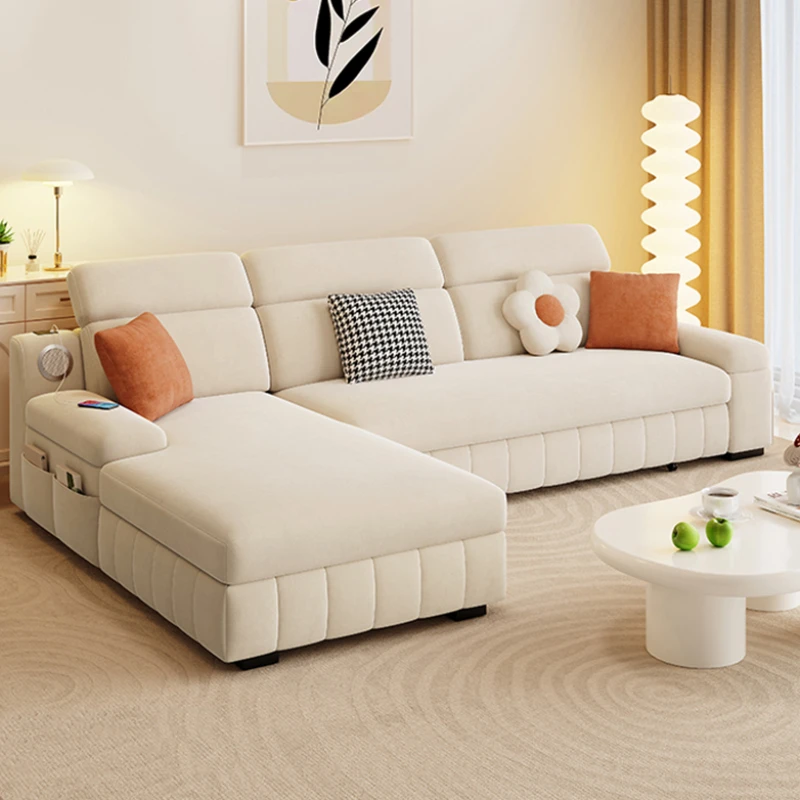 

Cute Fancy Couches Sofa Simple Foam Speaker Folding Living Room Sofa Bed Puffs Modern Design Divani Da Soggiorno Home Furniture