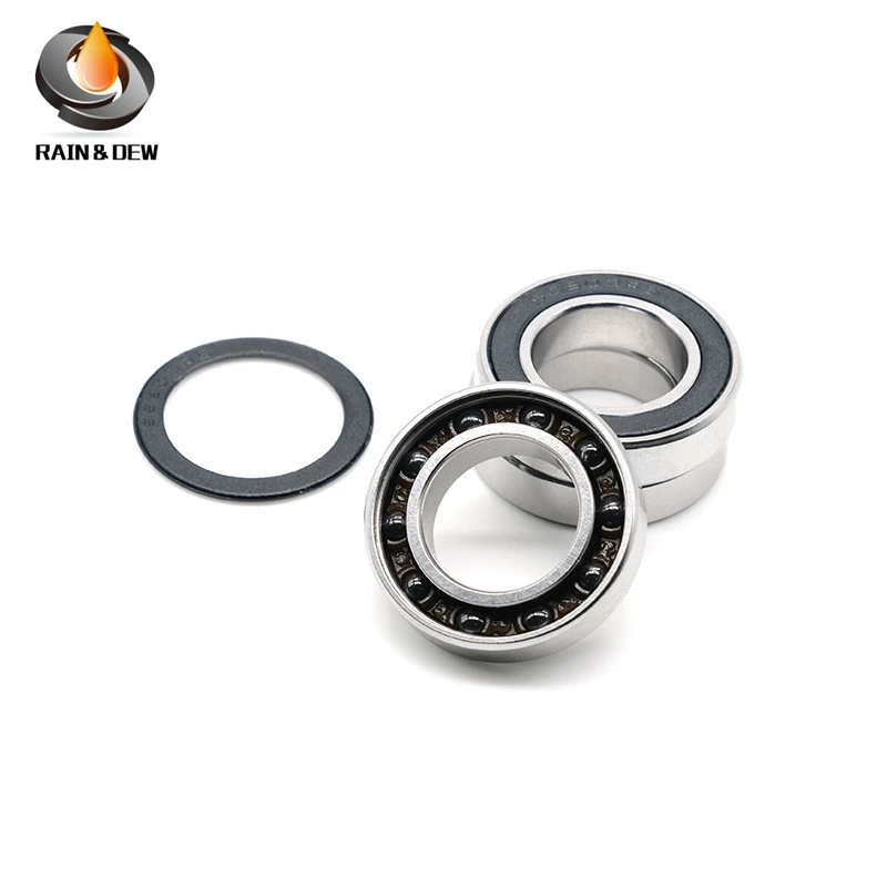 1PC S6903-2RS CB Ceramic Balls Bearings 17x30x7 mm S6903RS CB ABEC-7 Bicycle Hub Front Rear Hubs Wheel 17 30 7 Stainless Bearing