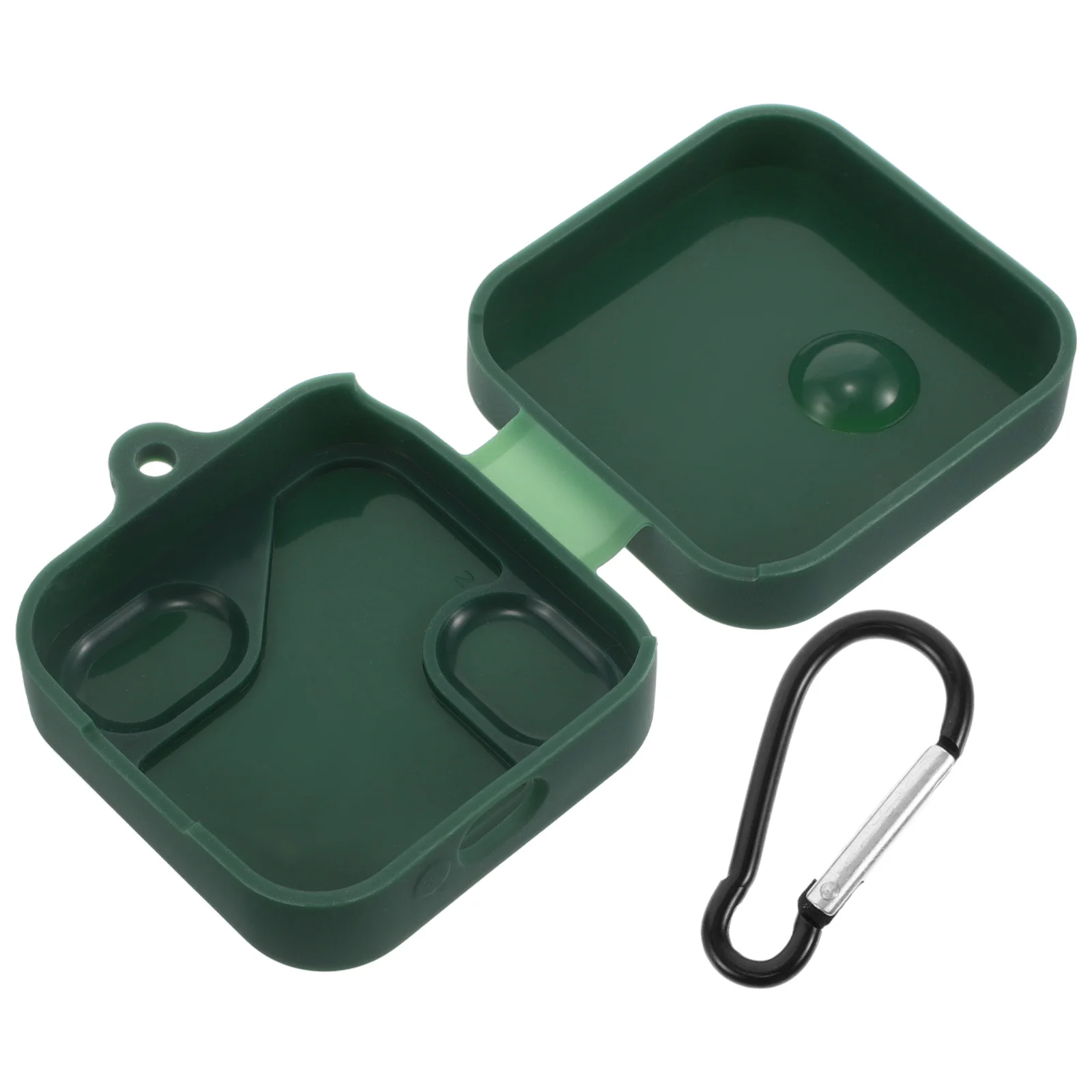 

Earphone Case Earbud Pouch Earbuds Wired with Clip Wireless Earphones Earplug Keychain Headphones