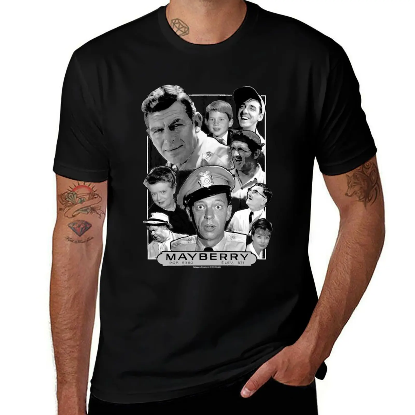 First Day Of Retro Andy Griffith Mayberry T-Shirt Casual Fashion Short Sleeve Cotton T-Shirt
