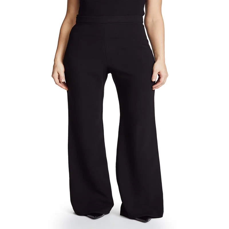 

2026 Fashion Plus Size Regular Waist Slim Straight Leg Pants New