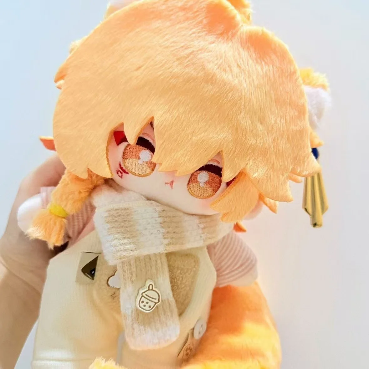 

Game peripherals Honkai:Star Rail 20cm cotton doll Mydeimos Cute dress up Plush toys for adults and children to collect as gifts