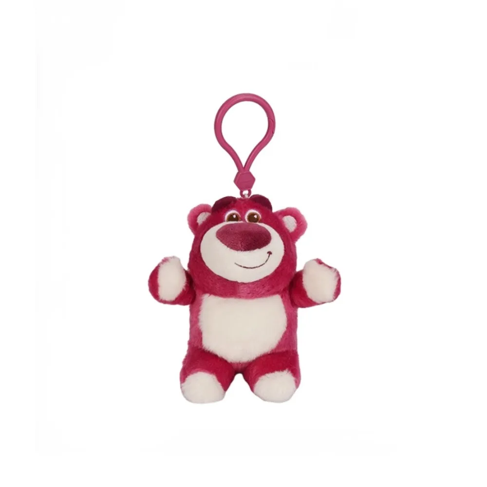 Genuíno disney chaveiros de pelúcia criativo figuras dos desenhos animados mochila pingente chaveiro acessórios decorativos coleção férias presentes