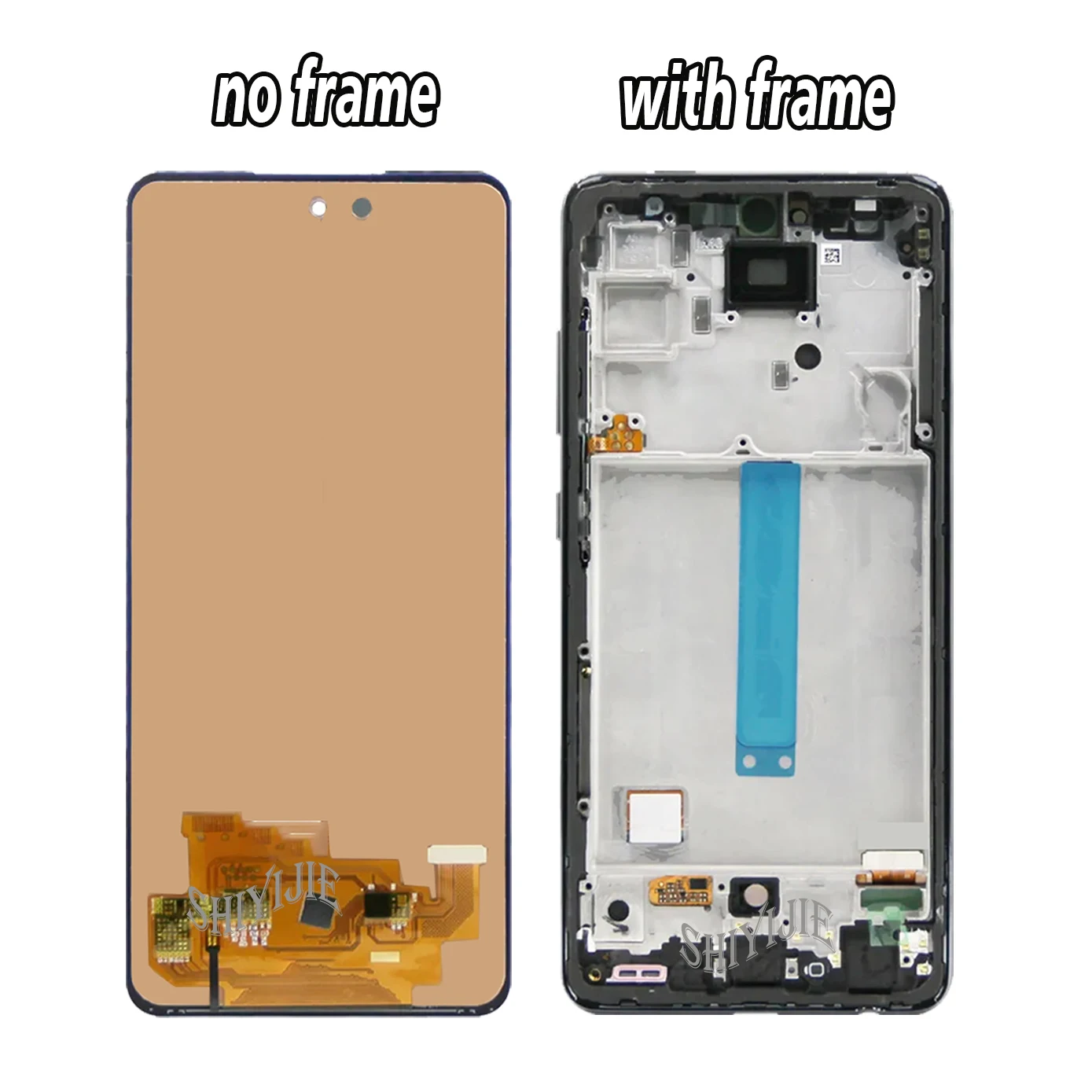 100% Tested 6.5\'\' For Samsung Galaxy A52s 5G A528 A528B A528M A528B/DS LCD Touch Screen Display Digitizer Repair Parts Assembly