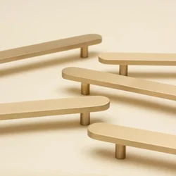 Nordic Brass Handle Cabinet Pull Luxury Wardrobe Modern Drawer Cabinet Handle Brass Pull Sturdy Furniture Handle