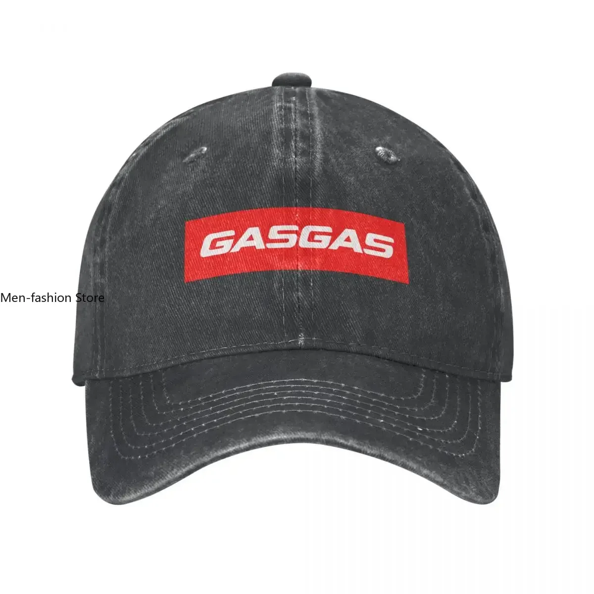 Retro GasGas Motorcycles Baseball Cap for Men Women Distressed Denim Sun Cap Racing Outdoor Workouts Caps Hat