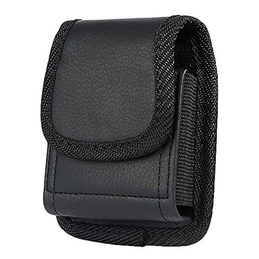 Leather Phone Pouch For Samsung Z Flip 3 5G Belt Clip Oxford Cloth Phone Case For Galaxy Z Flip3 5G Waist Bag