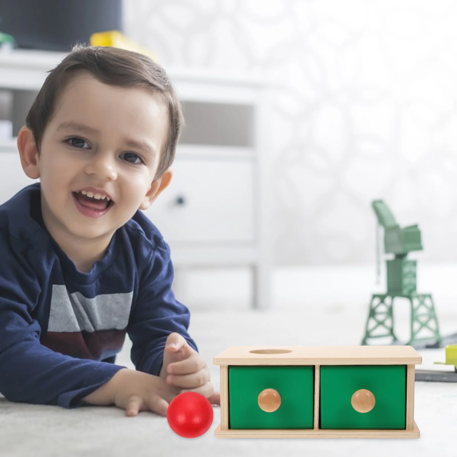 Schublade Ziel Box Kinder Lernspielzeug Form Sortierer Säugling Auge Hand Koordination Intelligenz Holz Sinnvolles Kleinkind