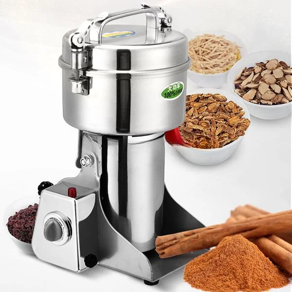 Grain Coffee Rice Red Chili Corn Sesame Soybean Pepper  Grinder Pulverizer Powder Machine