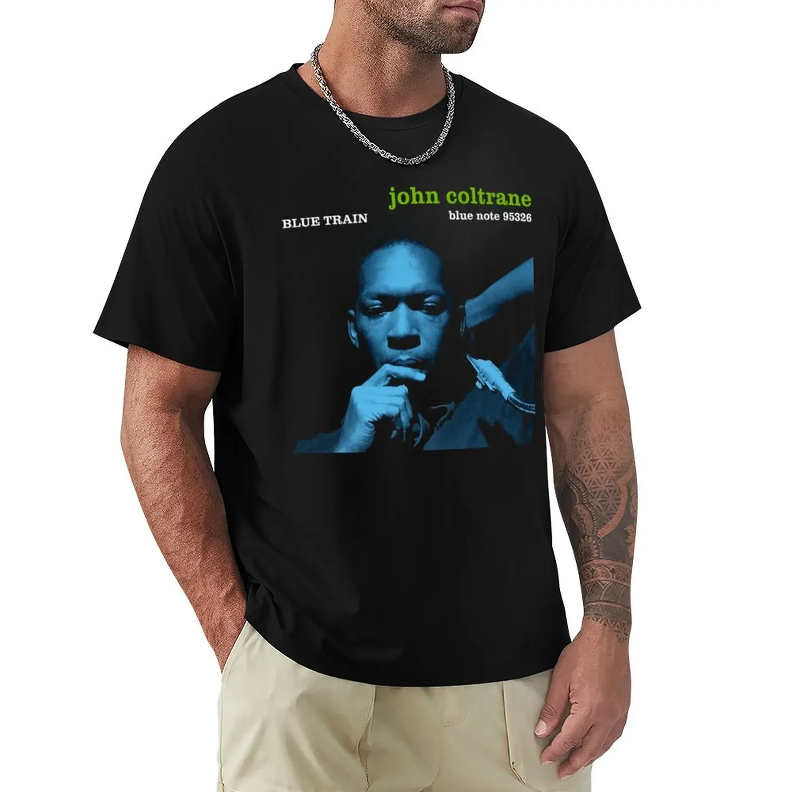 John Coltrane T-Shirt man t shirt anime stuff plus size tops men t shirts high quality