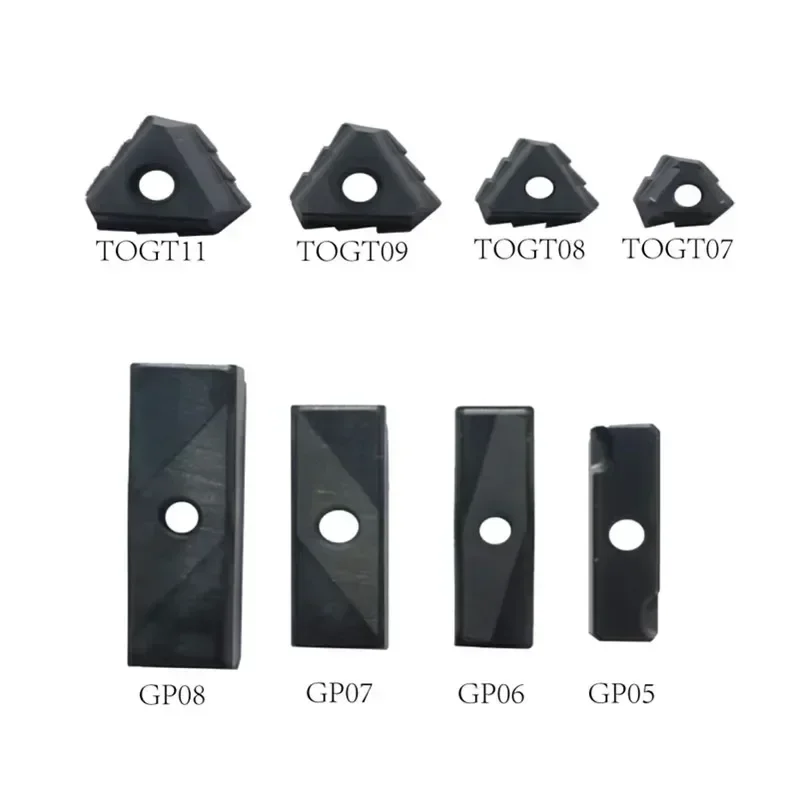 5pcs - 10pcs Deep Hole Gun Drill Bit TOGT Carbide Inserts Guide Block Guide Bar BTA Machine Clamp Gun Drilling Head Blade