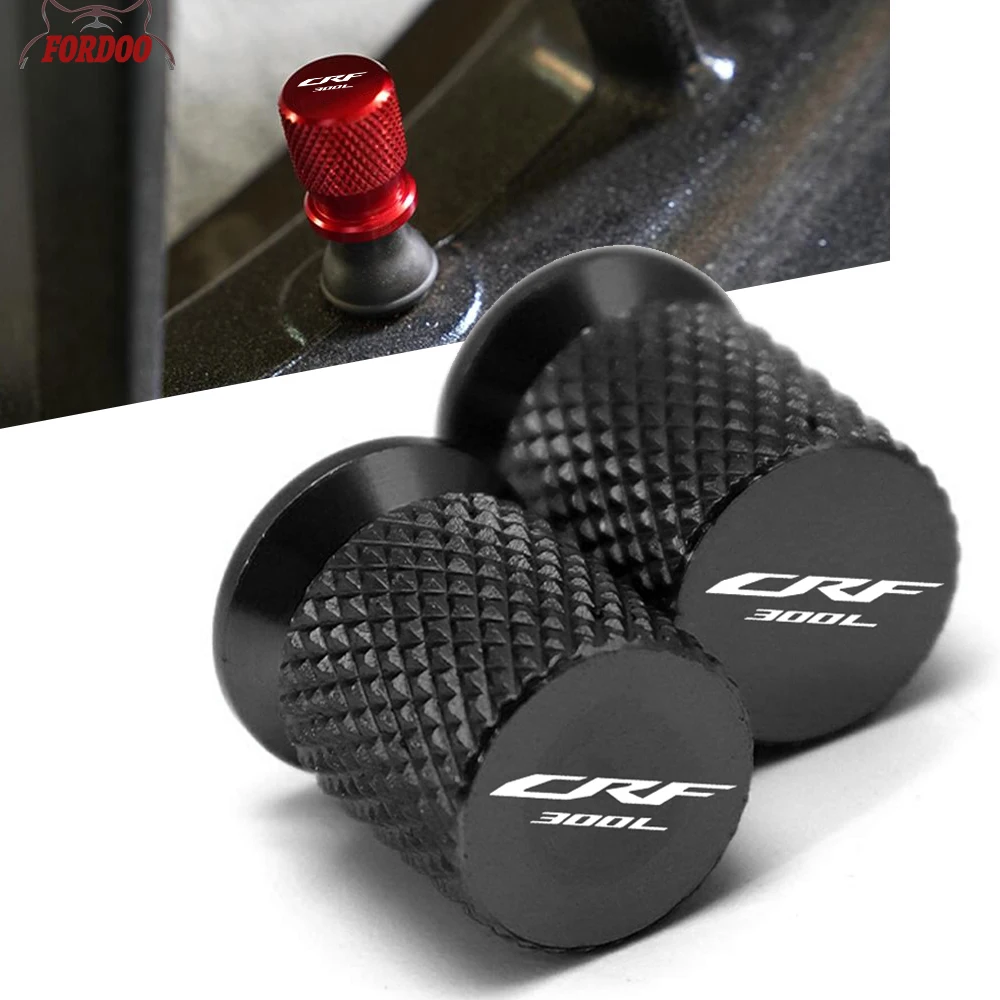 For HONDA CRF300L CRF300 L CRF 300L Rally 2021 2022 2023 2024 Motorcycle Accessories CNC Wheel Tire Valve Caps Cover Plug