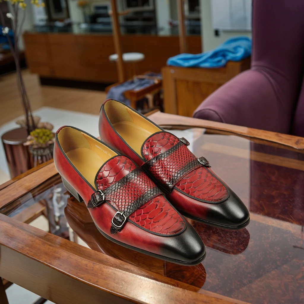 

Men's Retro Classic Penny Shoes Comfortable Office Wedding Dress Shoe Genuine LeatherItalian Fashion Design Men's Leather Shoes