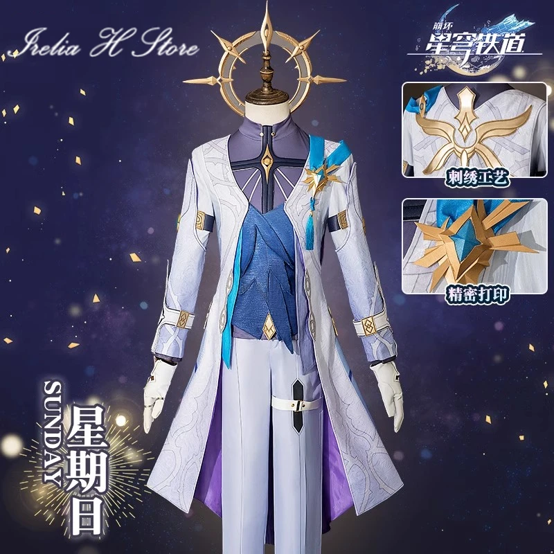 Irelia H Sunday from Honkai Star Rail Sunday Cosplay Costume for man Game costumes