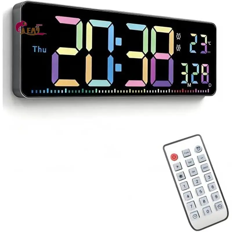 AEA9-Digital Wall Clock, 16