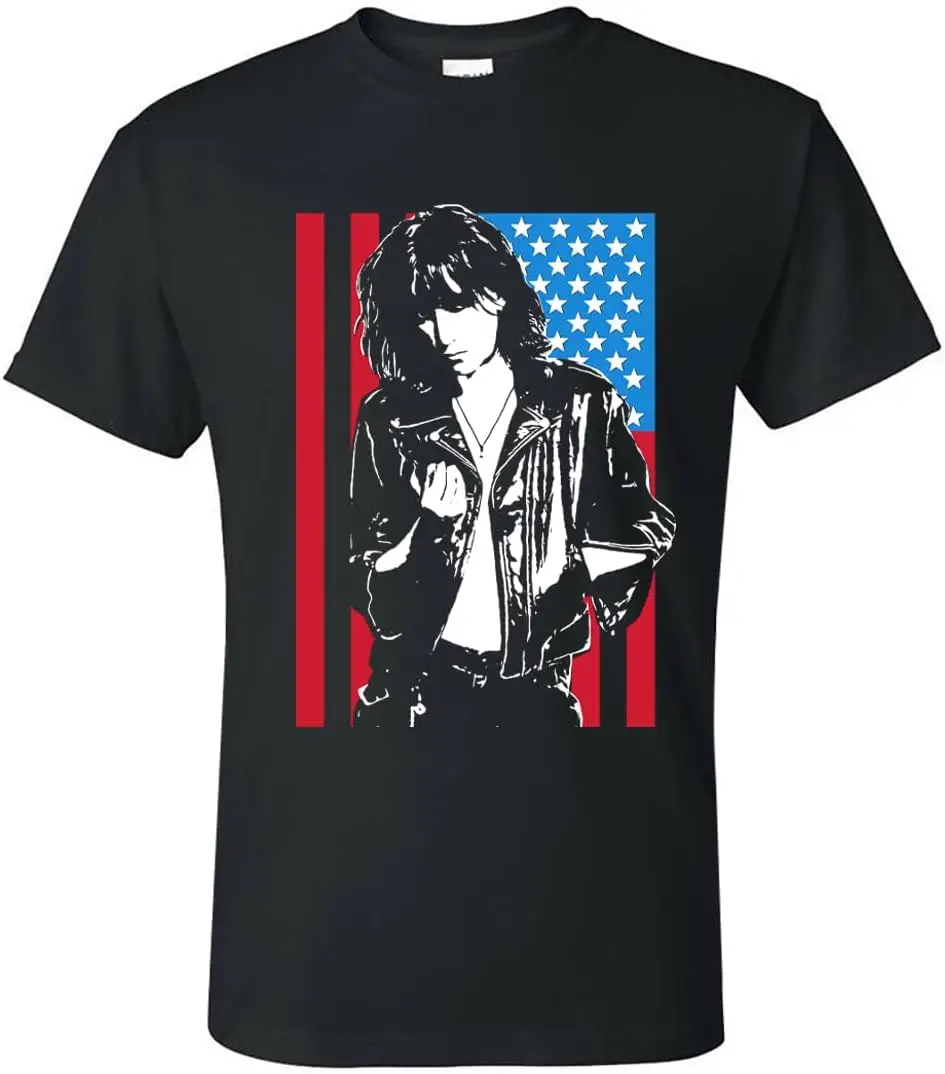 Patti Smith Rock Pallast US Flag Tee T-Shirt