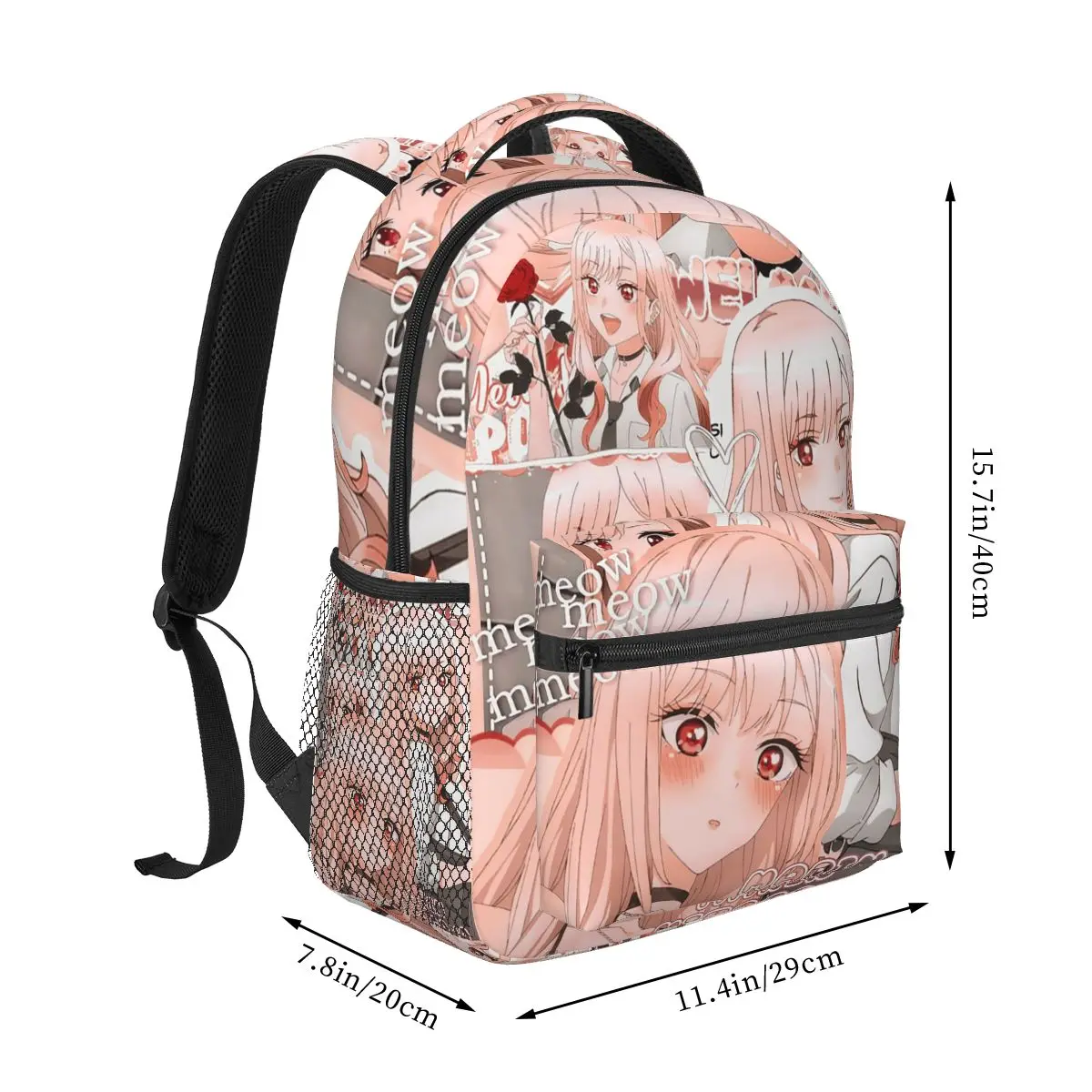 My Dress-up Darling Anime Backpack Hot Sale Daypack Large Capacity Kids BookBag School Bag Shoulder Bags for Men Women