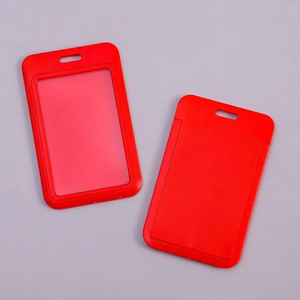 Cartoon Plastic Business Card Holder Bank ID Holders Badge Holder Student