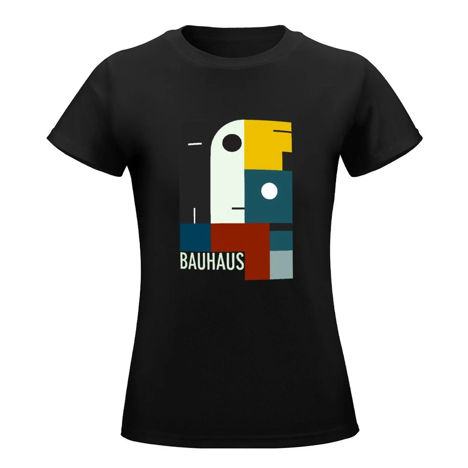 BAUHAUS AGE T-Shirt vintage clothes animal print shirt for girls workout t shirts for Women