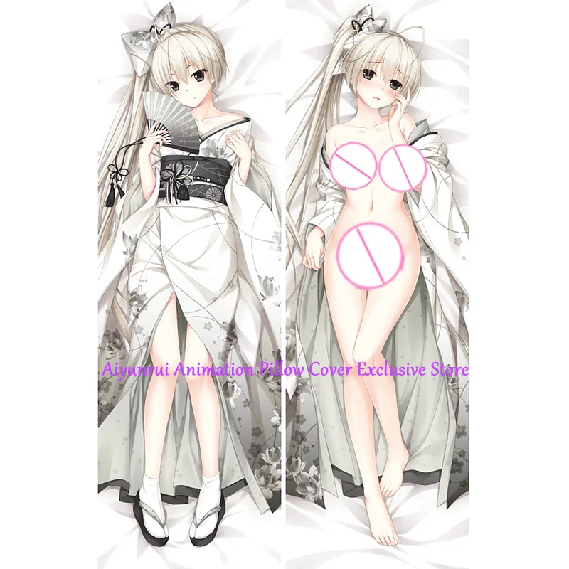 

Anime Pillow Cover Dakimakura Sora Kasugano 2 Side Printed Hugging Body Pillowcase Cushion Cover Bedding Decor