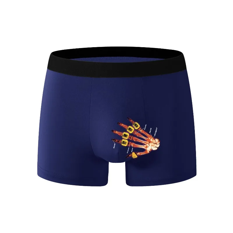 صيف 2025 جديد ملابس داخلية للرجال مريحة بسيطة قريبة سراويل بوكسر اليد الرجال يجب أن يكون التجفيف السريع