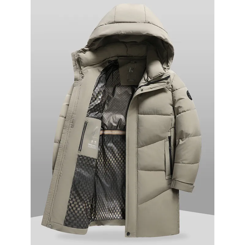 

2025 зимние пальто, новый стиль, высококачественная хлопковая одежда для мужчин, модные повседневные куртки с капюшоном для мужчин, хлопковая мужская куртка